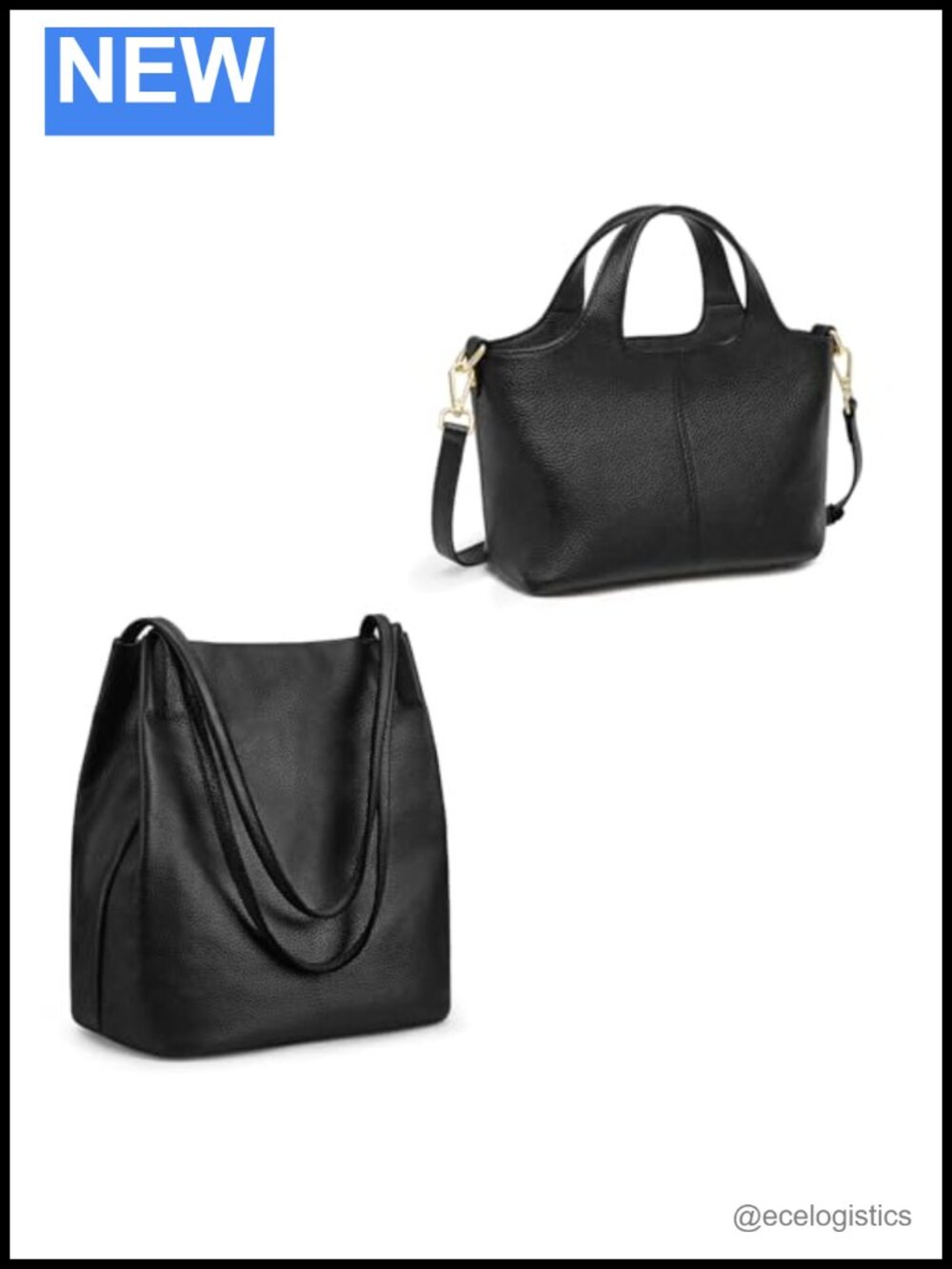 Genuine Leather Tote Shoulder Bag Crossbody Ladies Purse Handbag